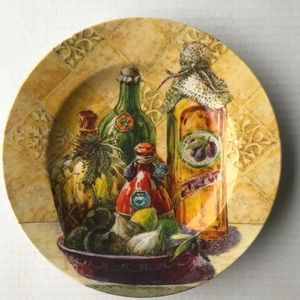 Set Of 4 Appetizer Plates By Cypress 8”